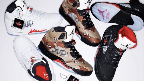 Supreme x Air Jordan 5 Collection