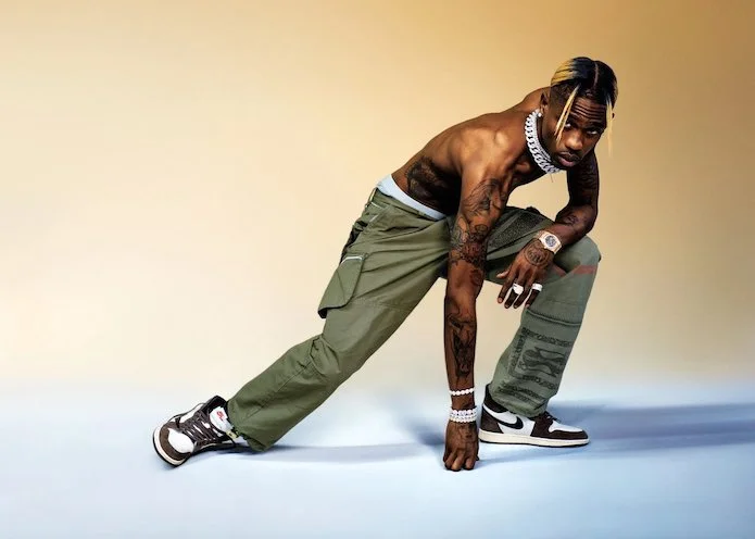 travis scott wearing jordans