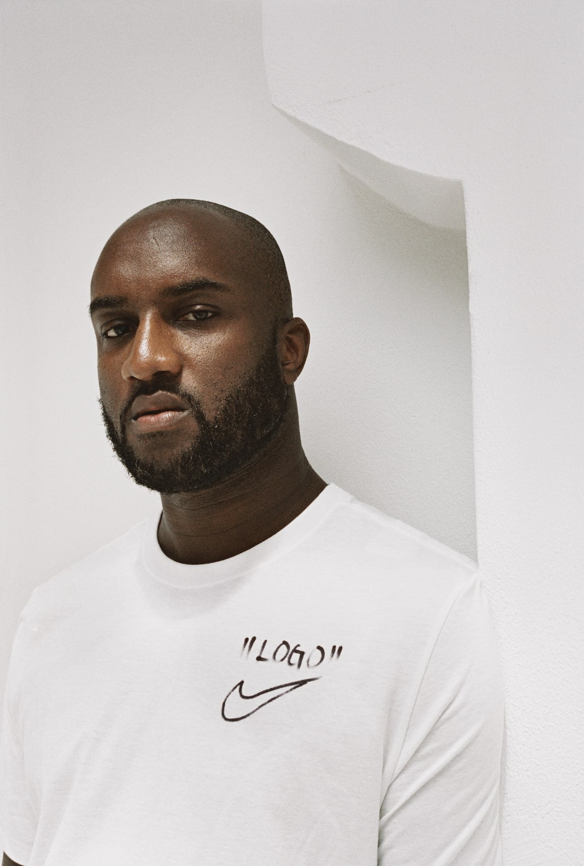 Virgil Abloh showed the first-ever sample of the Off-White™ x Nike