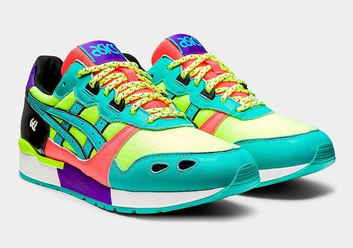 ASICS Gel Lyte Neon Seaglass Safety Yellow 3