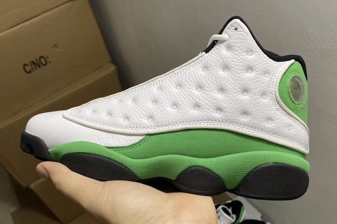 retro 13 lucky green release date