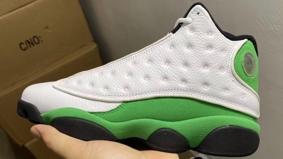 green and white 13s