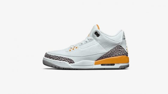 Air Jordan 3 Naranja Láser