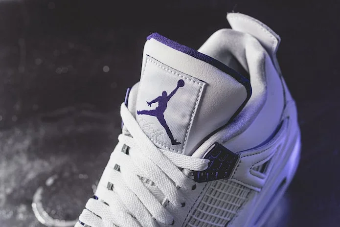 fake jordan 4 metallic purple