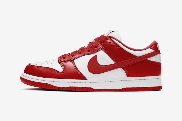 red nike dunk
