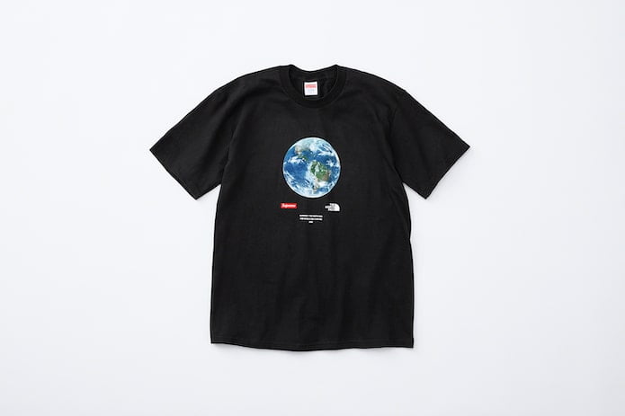 Supreme x The North Face One World T-shirt 1-min
