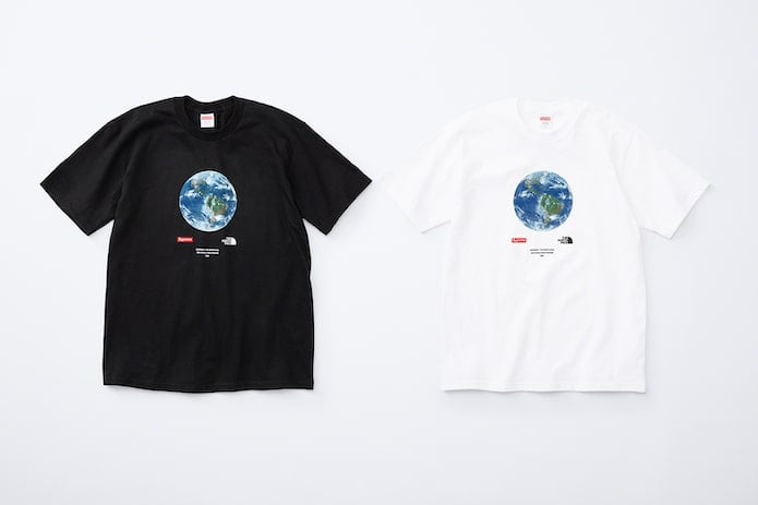 Supreme x The North Face One World Camiseta 3 minutos