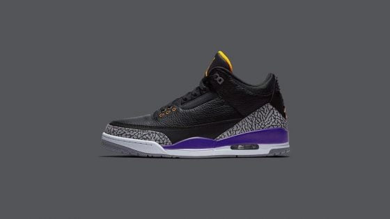 Air Jordan 3 Lakers New Feature