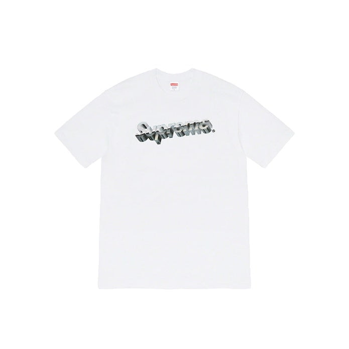 Трек white tee. Yumms Slime logo Tee in White.