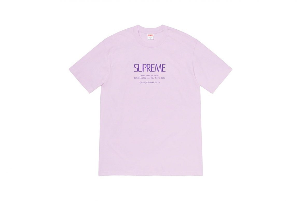 Supreme Summer 20 T-shirt 6