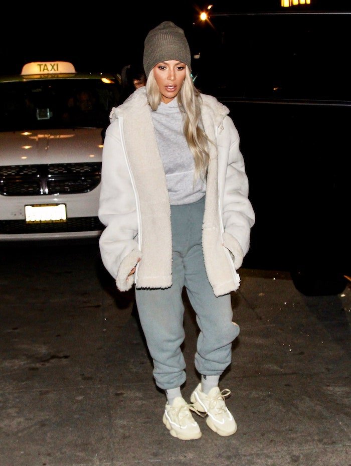 kim kardashian yeezy 500