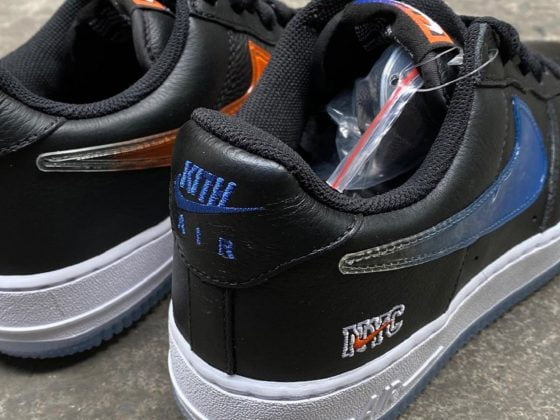 Kith x Nike Air Force 1 NYC Black Feature-min