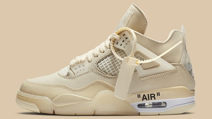 off white jordan 4 mens release