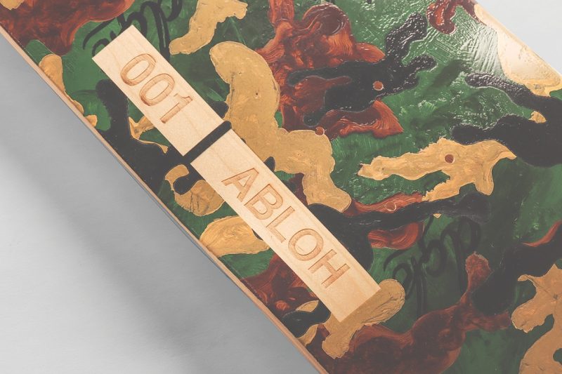 Virgil Abloh x DGK Camouflage Skateboard Feature
