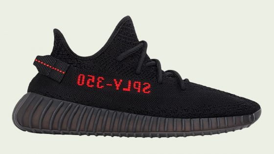 adidas Yeezy Boost 350 V2 Bred Feature