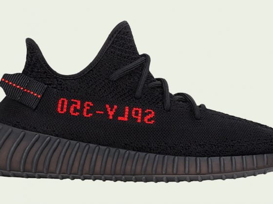 adidas Yeezy Boost 350 V2 Bred Feature