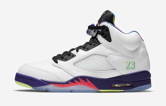 jordan 5 bel air laces