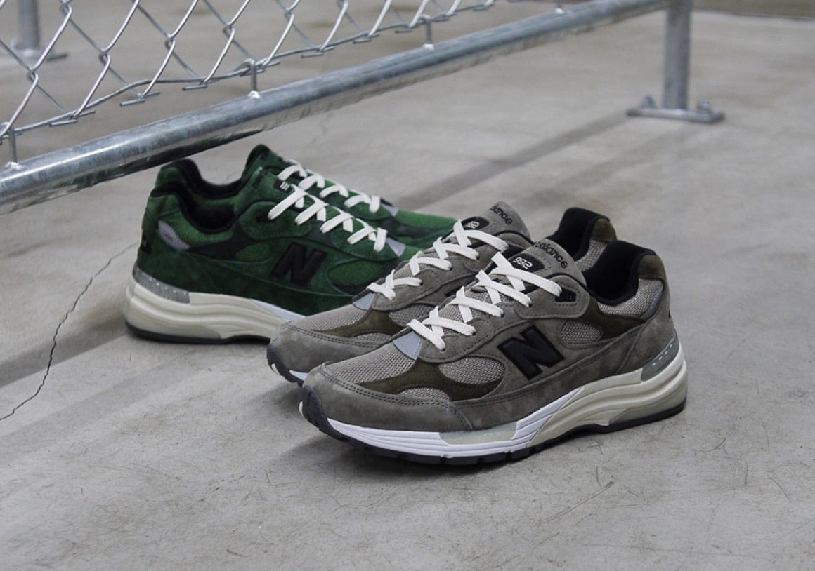 new balance 992 jjjjound green retail price