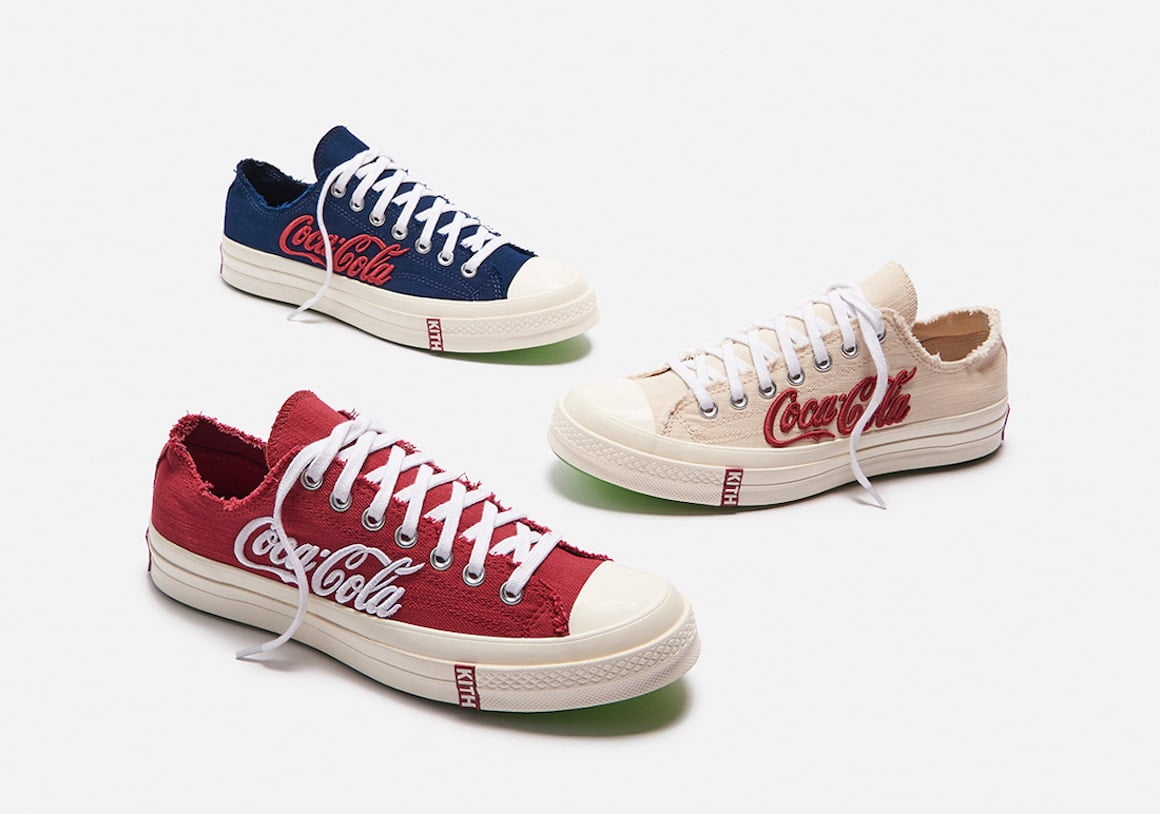 Kith x Coca-Cola x Converse Chuck 70 Lows to Release - KLEKT Blog