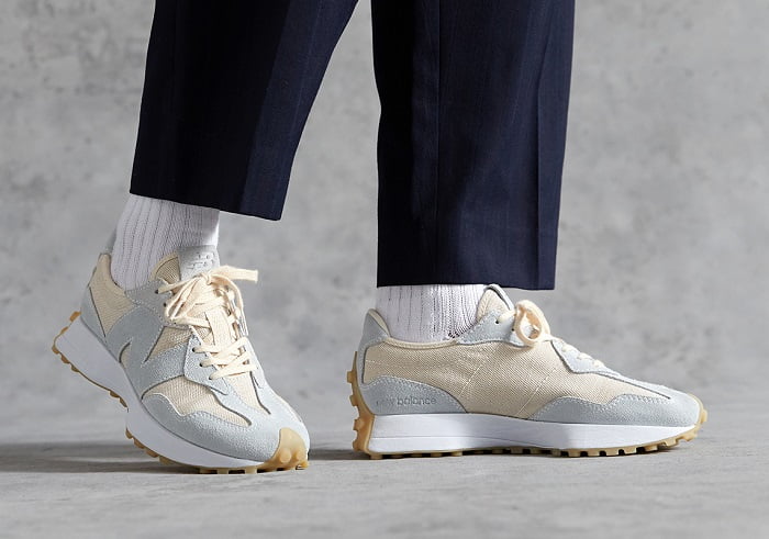 Take a Closer Look at the New Balance 327 "Undyed" - KLEKT Blog