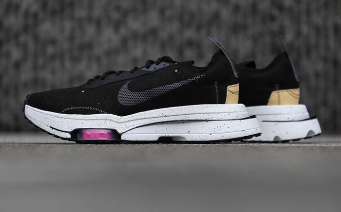 nike air zoom type black pink