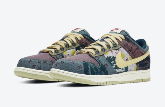 Nike Dunk Low SP Lemon Wash Feature