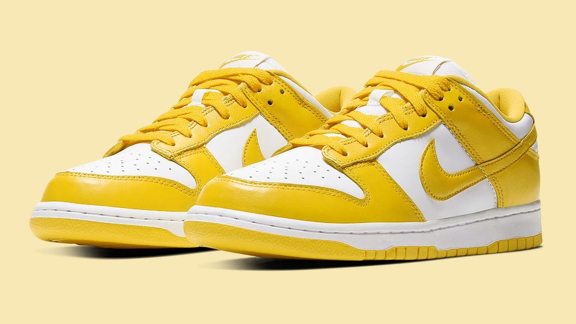 prueba Anestésico choque A Nike Dunk Low In a Summer-Ready White and Yellow Has Surfaced - KLEKT Blog