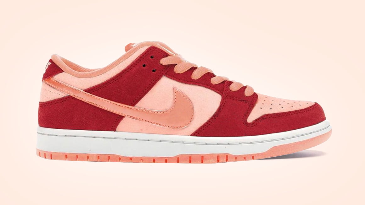 nike dunk pink