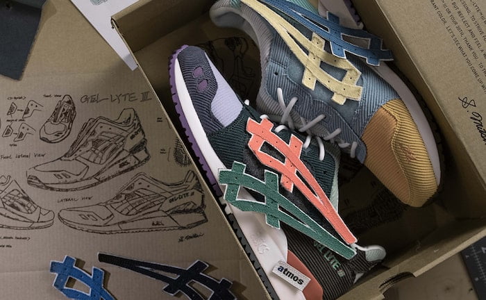 The Sean  Wotherspoon  x  atmos  x  ASICS  Gel  Lyte  III  Drops 