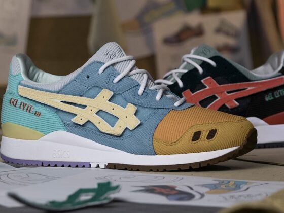 Sean Wotherspoon x atmos x ASICS Gel Lyte III Feature-min