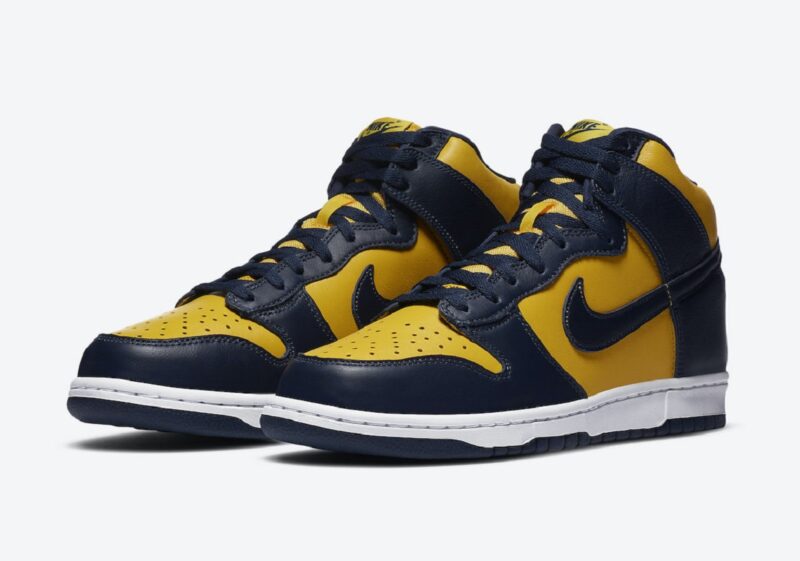 Nike Dunk High Michigan Feature