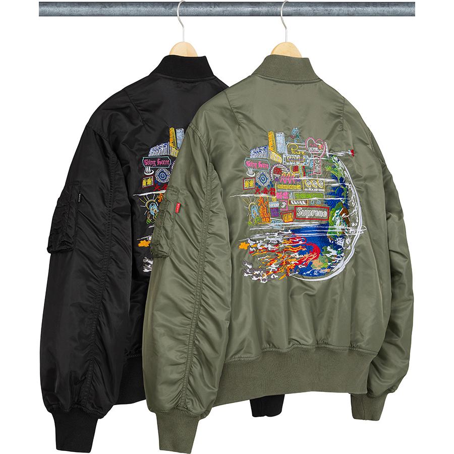 Supreme Globe MA1 4