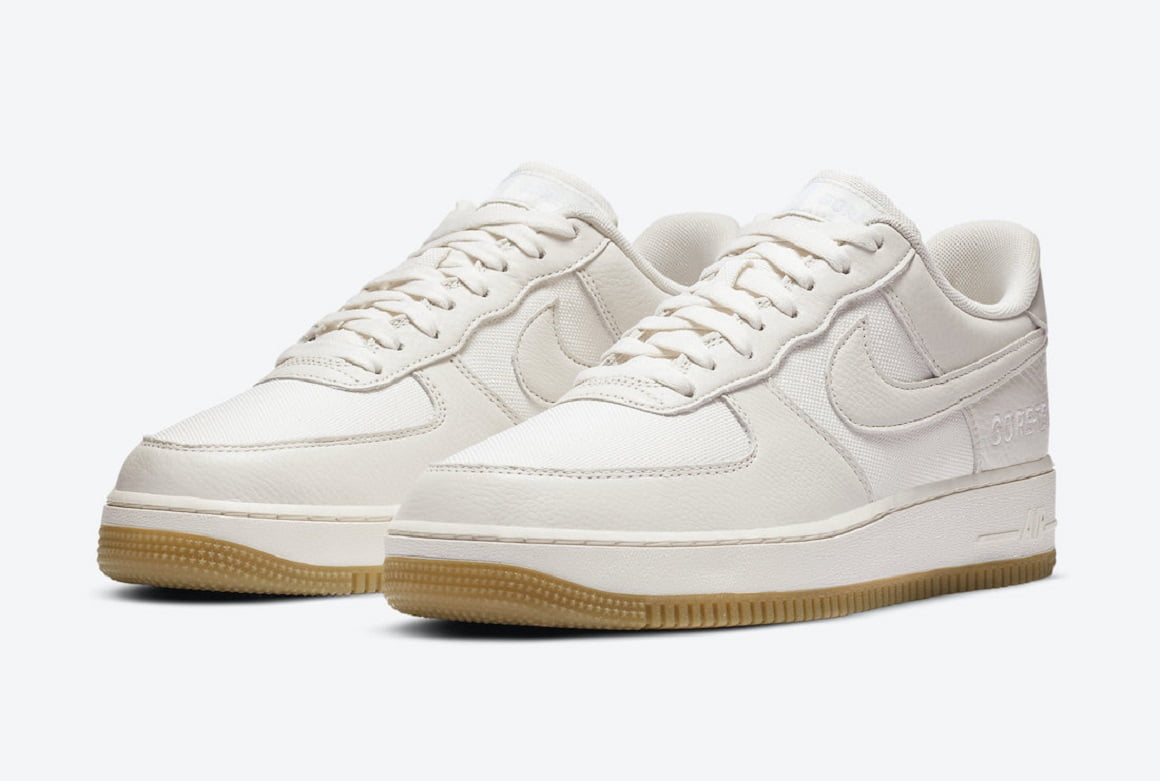 A Nike Air Force 1 Gore Tex Sail Gum Could Be On The Way This Fall Klekt Blog