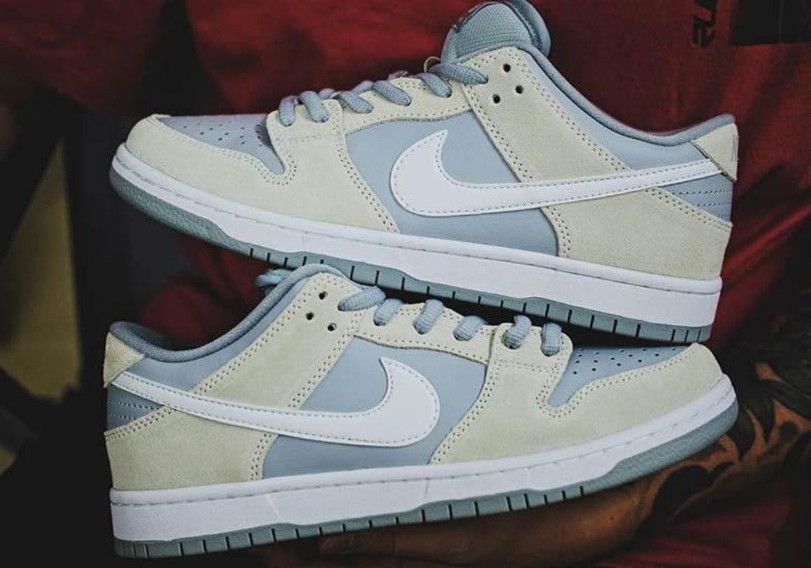 nike grey dunk low