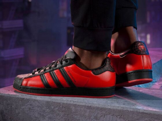 Marvel x Playstation x adidas Superstar Miles Morales Feature
