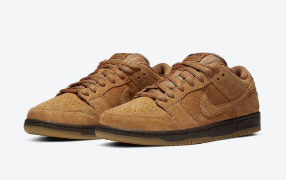 Nike SB Dunk Low Wheat Mocha Feature