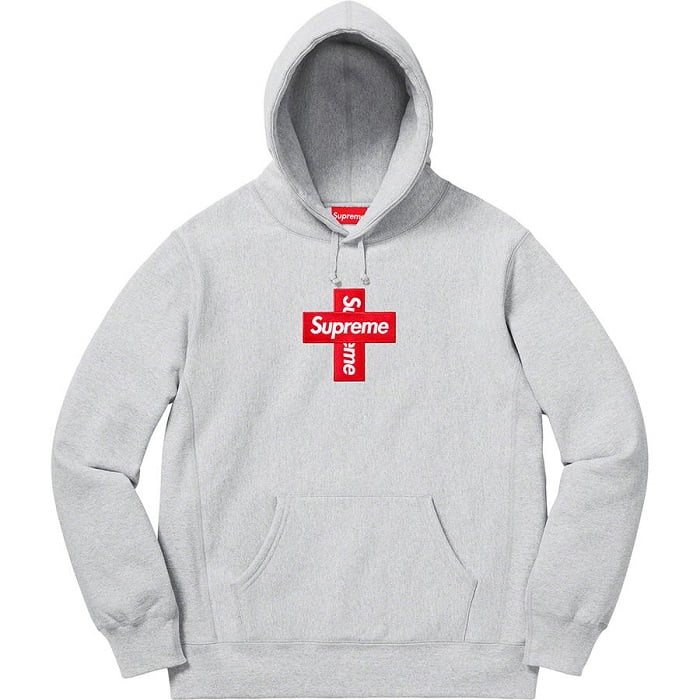 Supreme's Cross Box Logo Hoodie Could Be Dropping This Week 