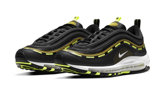 Undefeated x Nike Air Max 97 Black Volt 1