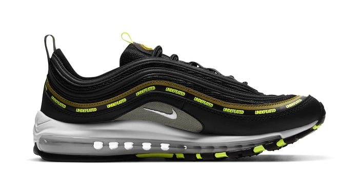 Undefeated x Nike Air Max 97 Black Volt 3