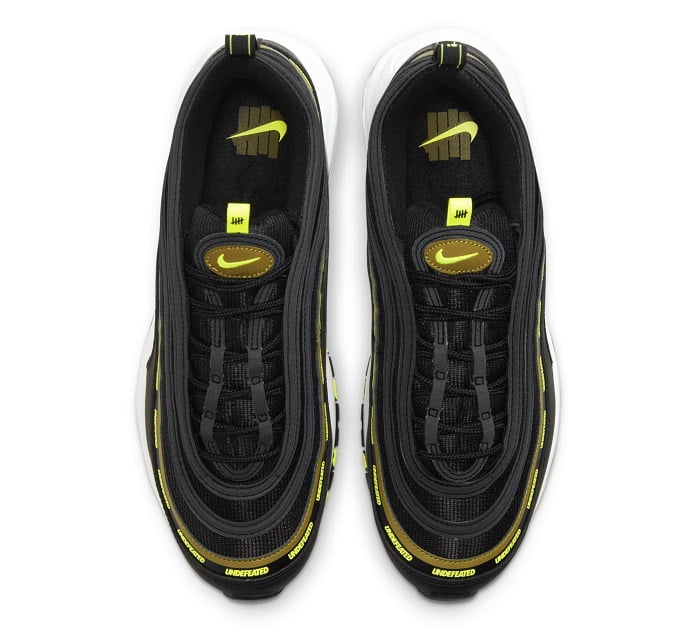Undefeated x Nike Air Max 97 Black Volt 4