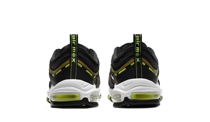 Undefeated x Nike Air Max 97 Black Volt 5