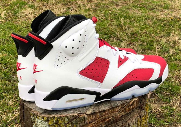 The Air Jordan 6 "Carmine" Will Return with Nike Air For the First Time