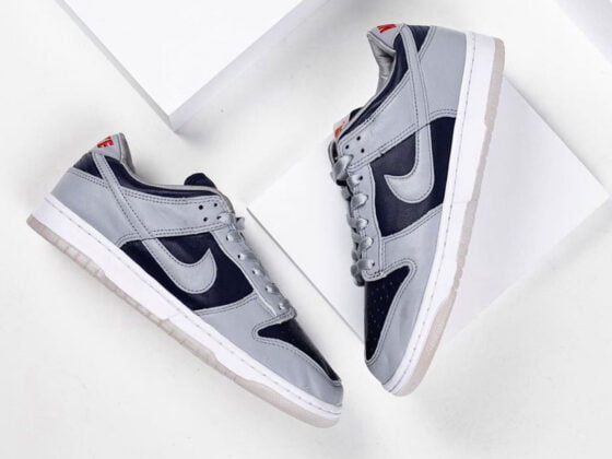 Nike Dunk Low College Navy Feature