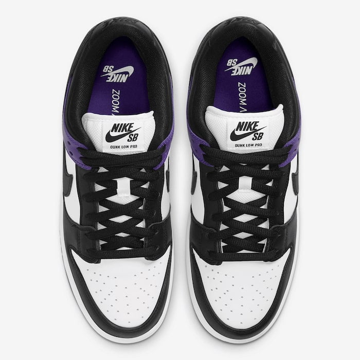 Nike SB Dunk Low Court Purple 3 minutos