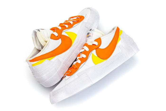 sacai x Nike Blazer Low Magma Orange 4