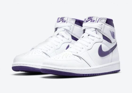 Air Jordan 1 WMNS Metallic Purple Feature