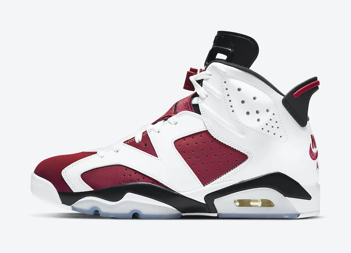 jordan 6 carmine real vs fake