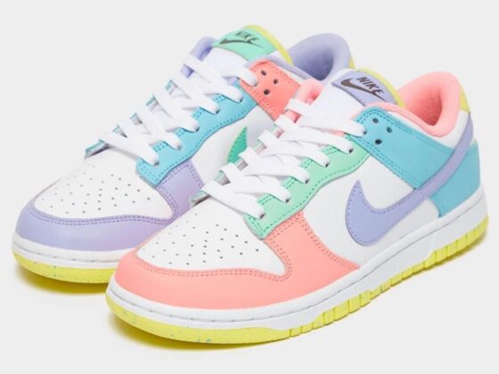 Nike Dunk Low Light Soft Pink Feature