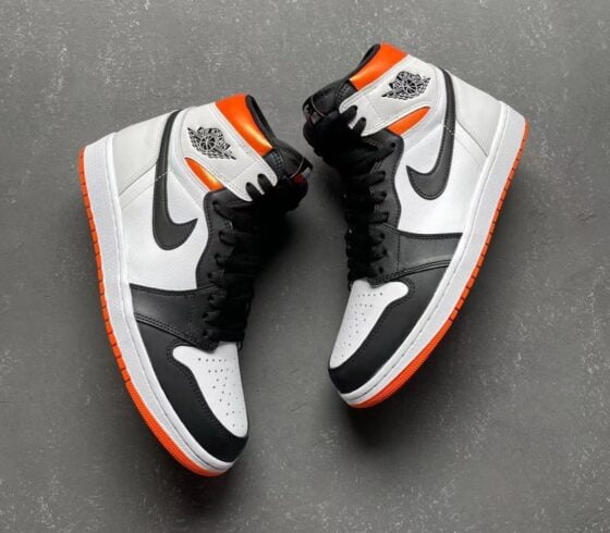 Air Jordan 1 High OG Electro Orange Feature-min