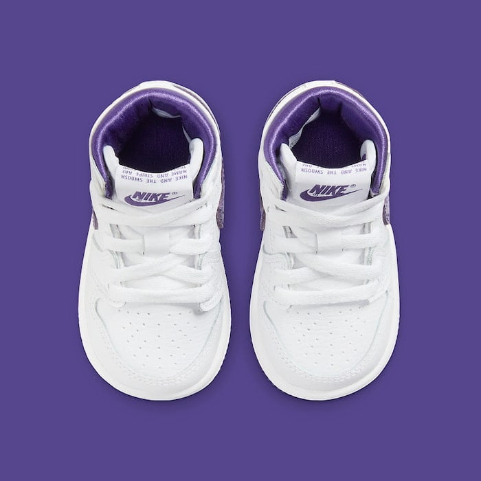 Air Jordan 1 Retro High OG Corte Púrpura TD 4 minutos
